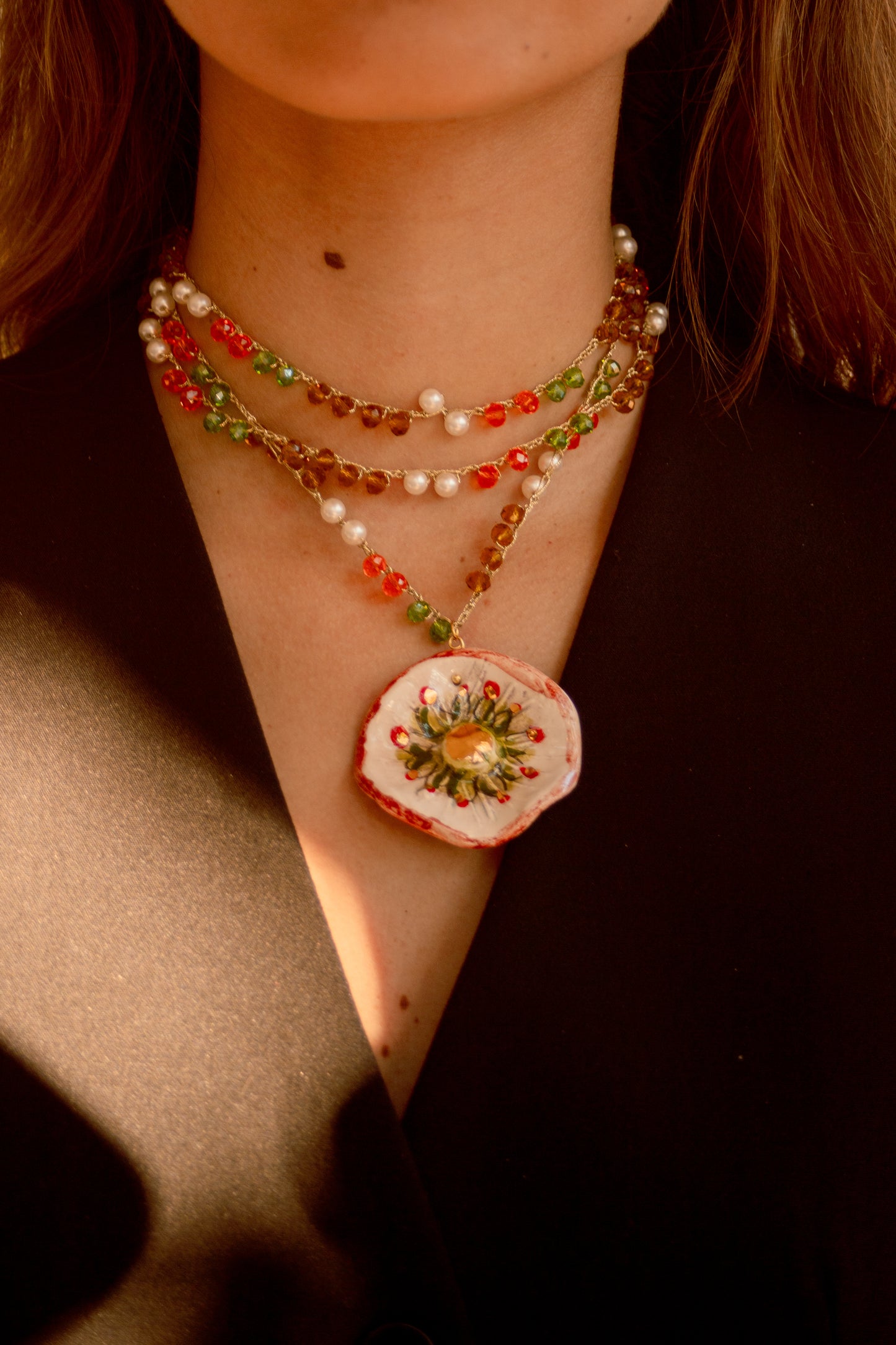 Collar Pétalo Nude