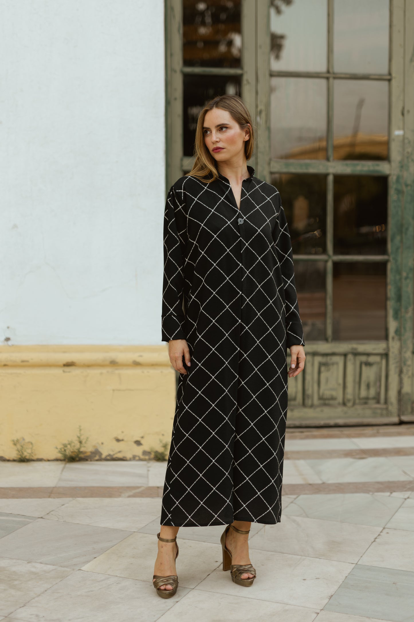 Chaqueta Dalia Cuadros | Pre-Order