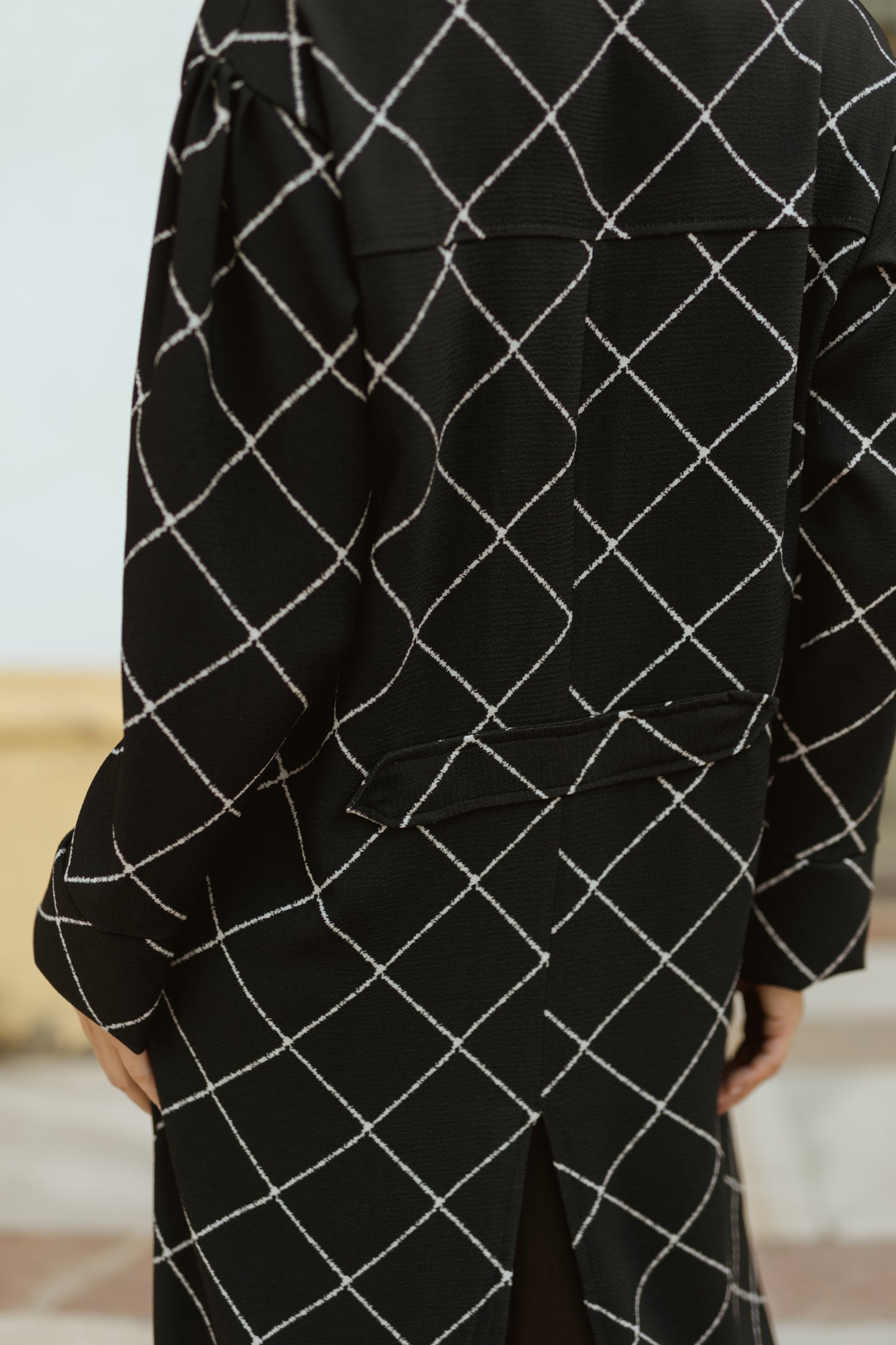 Chaqueta Dalia Cuadros | Pre-Order