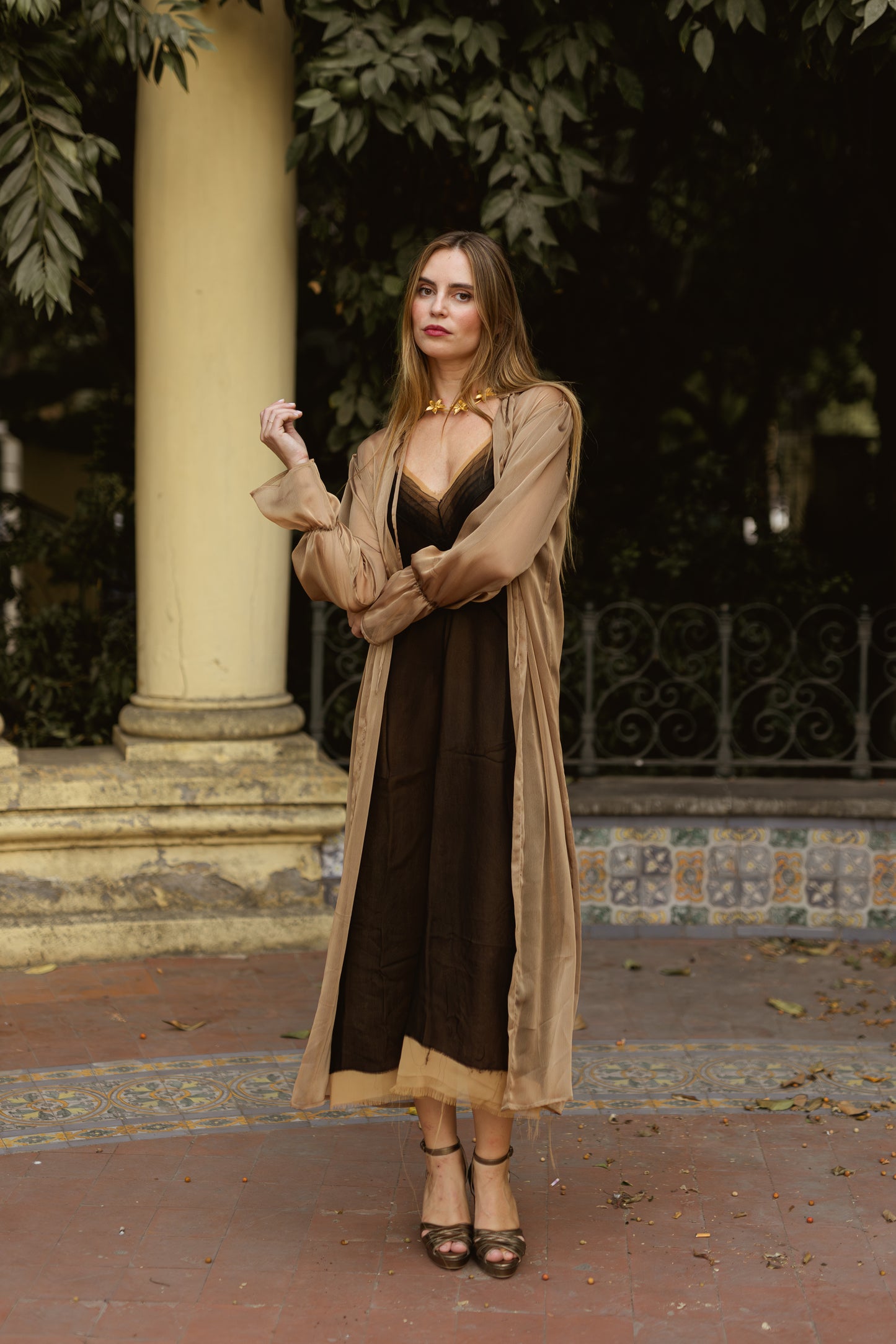 Chaqueta Tulipán Bronce