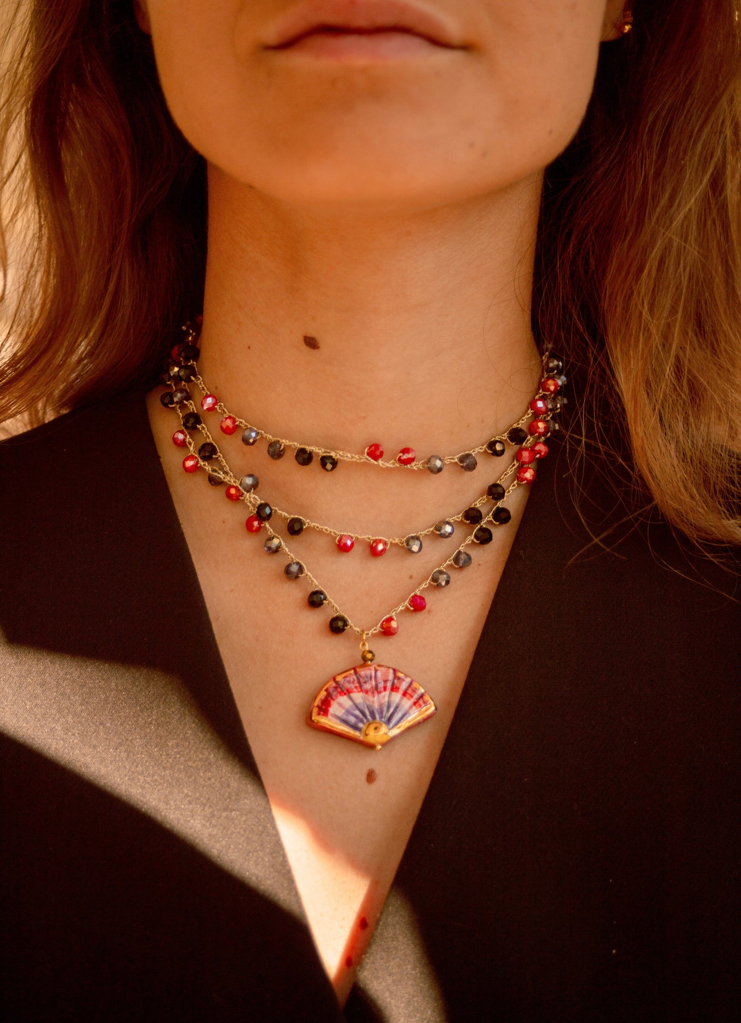 Collar Abanico