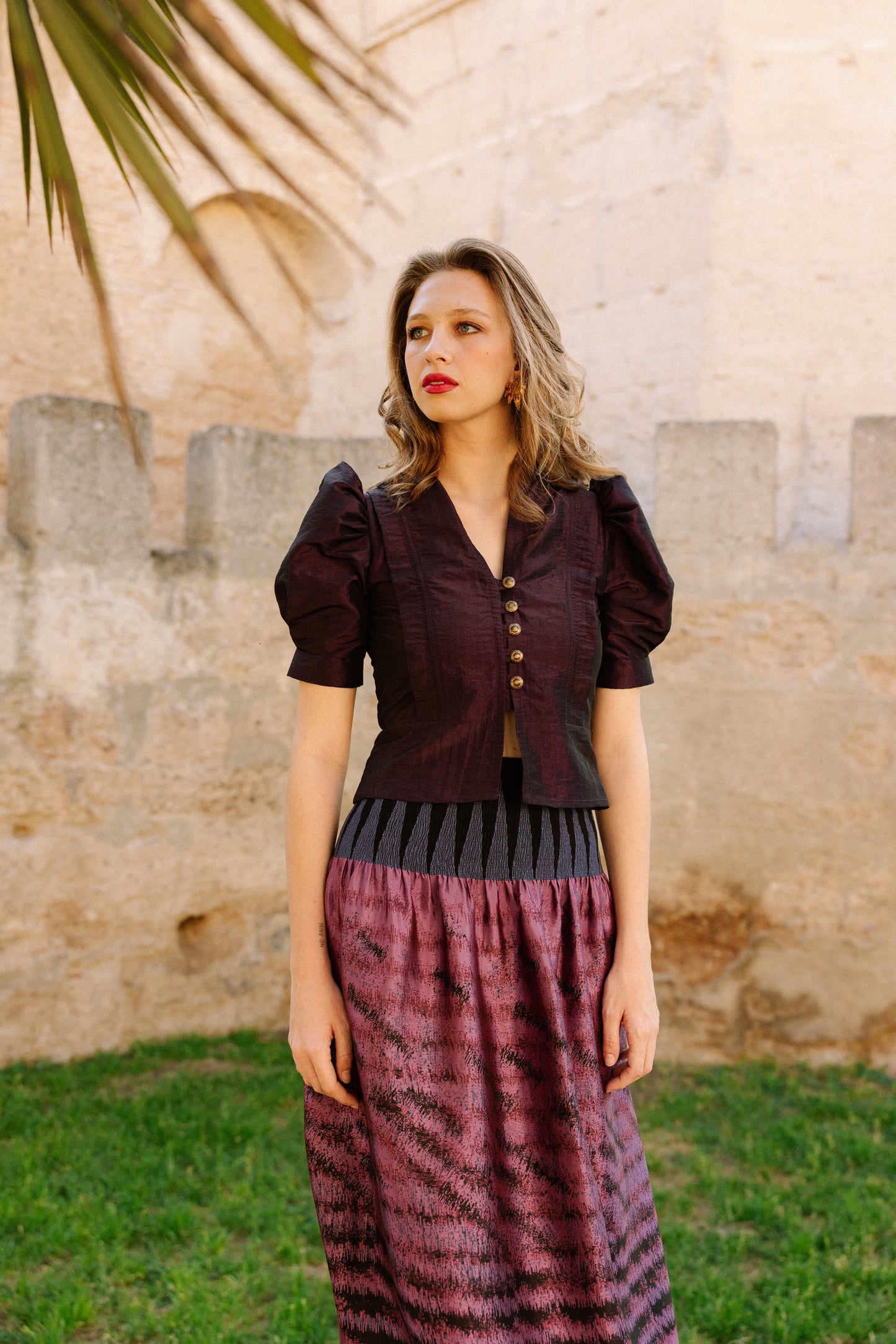 Chaqueta Niza Morada