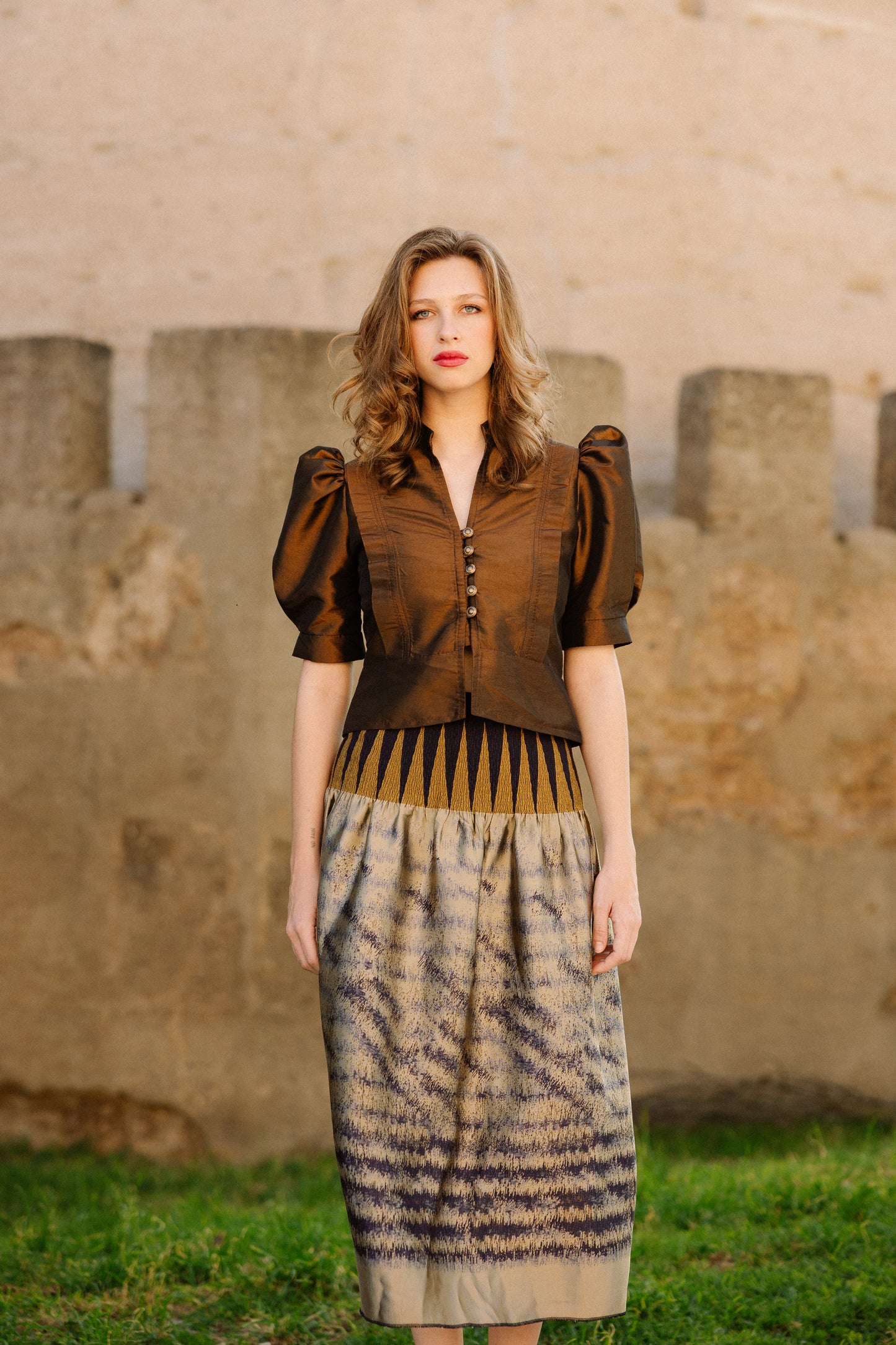Chaqueta Niza Bronce