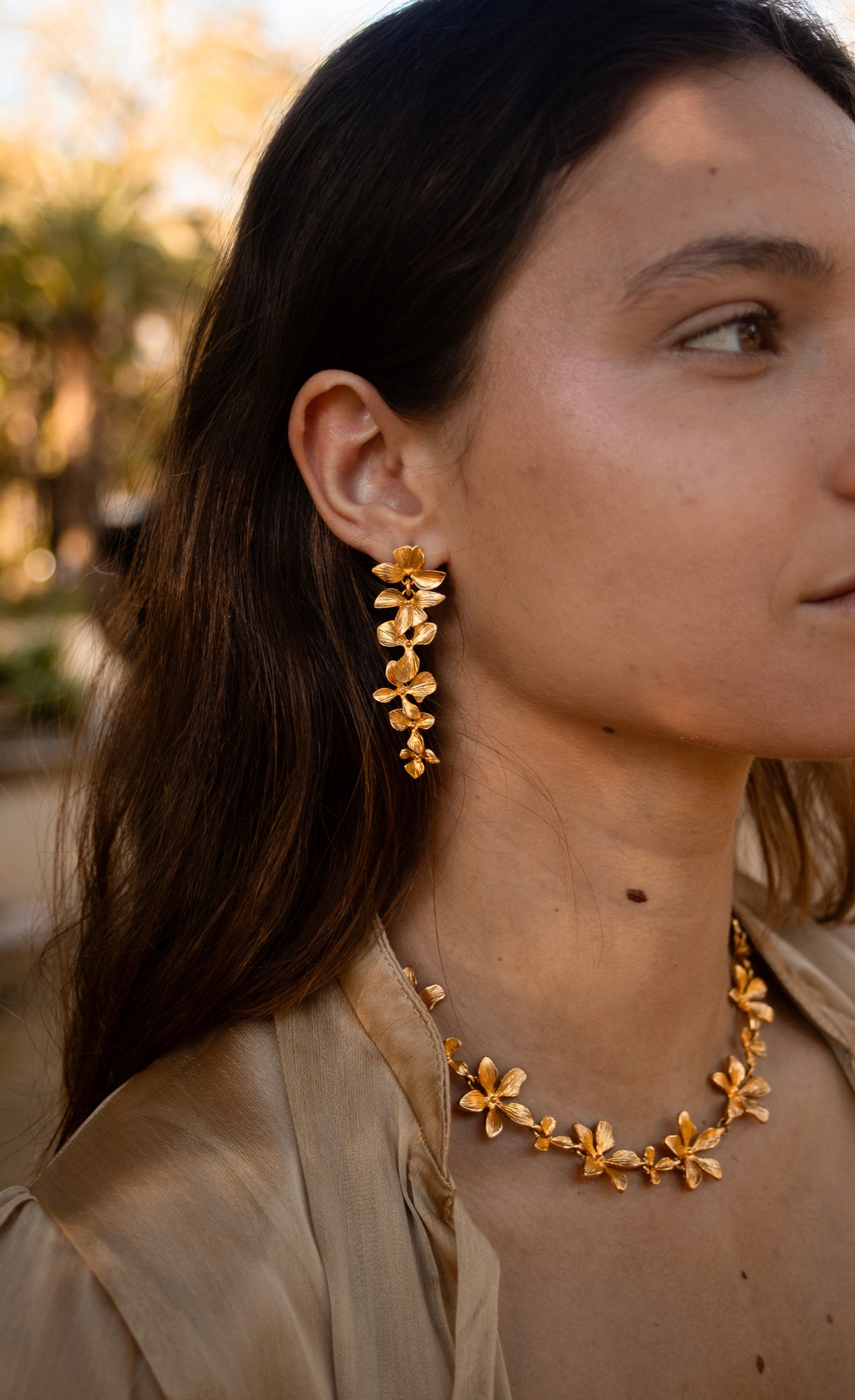 Pendientes Jacaranda