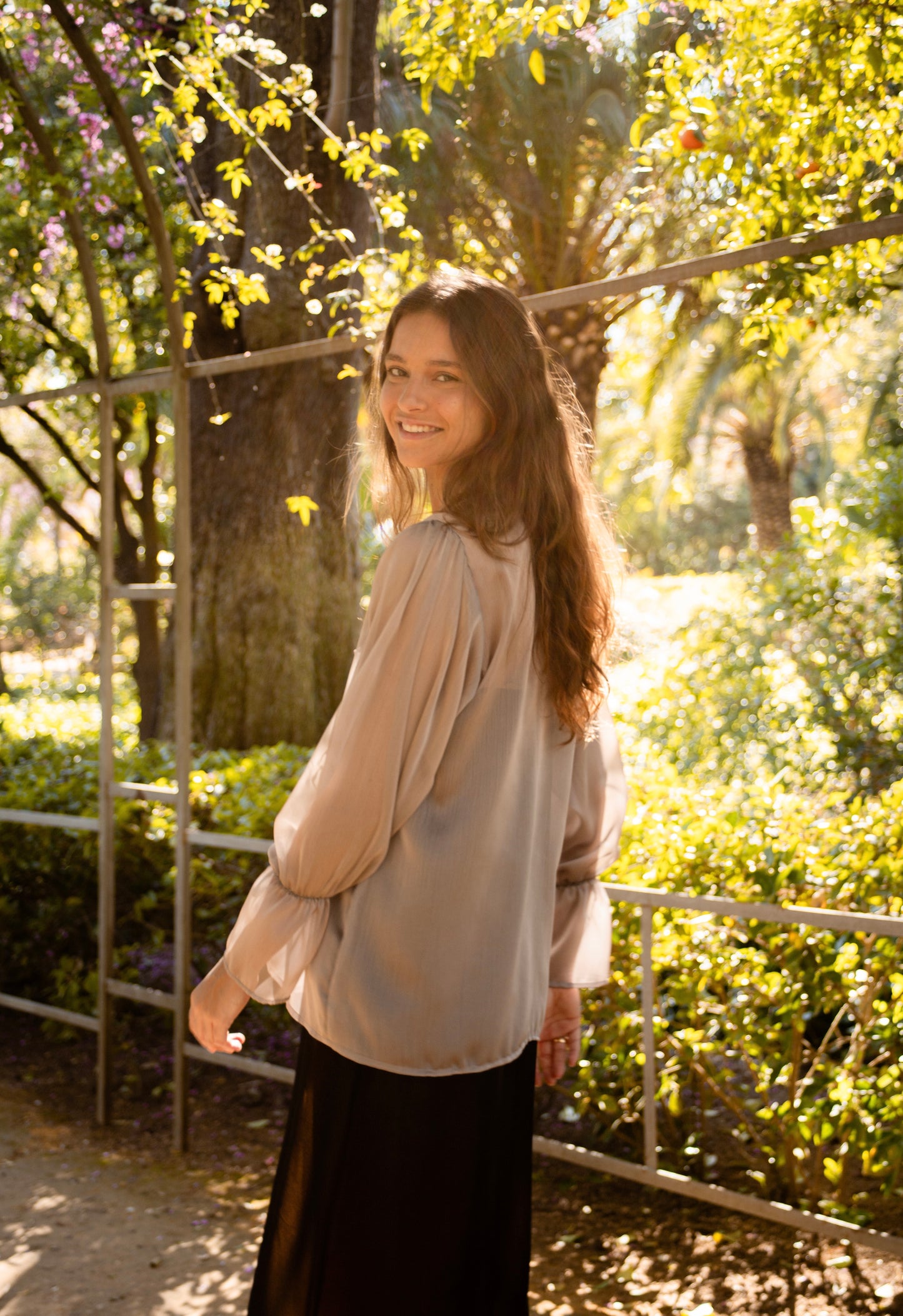 Chaqueta Begonia Topo