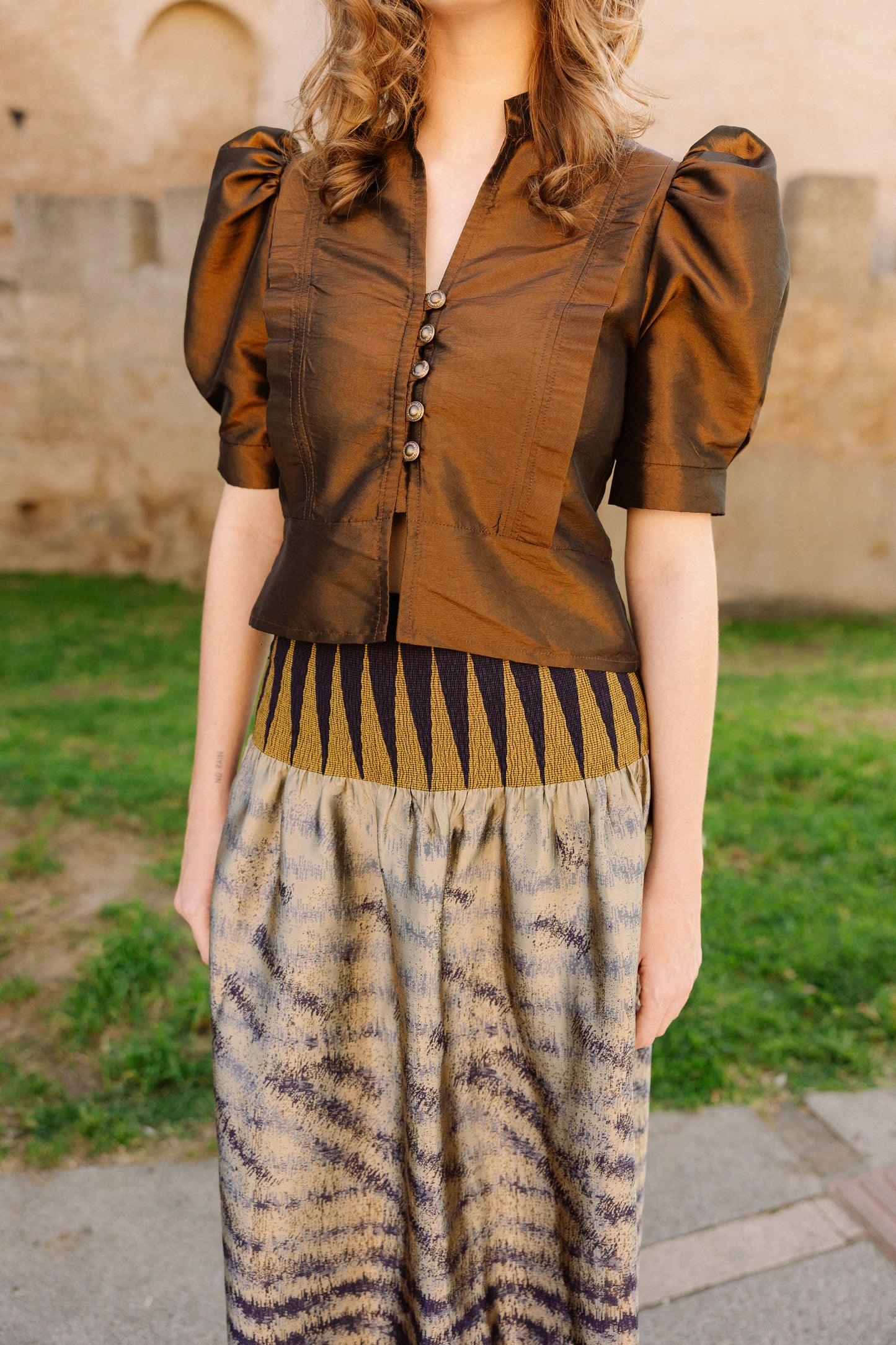 Chaqueta Niza Bronce