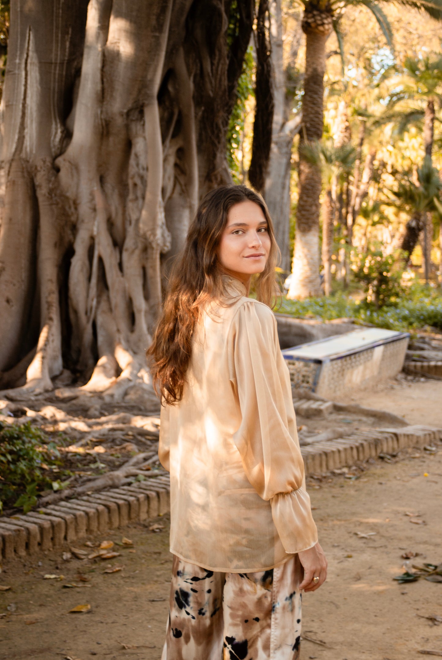 Chaqueta Begonia Dorada