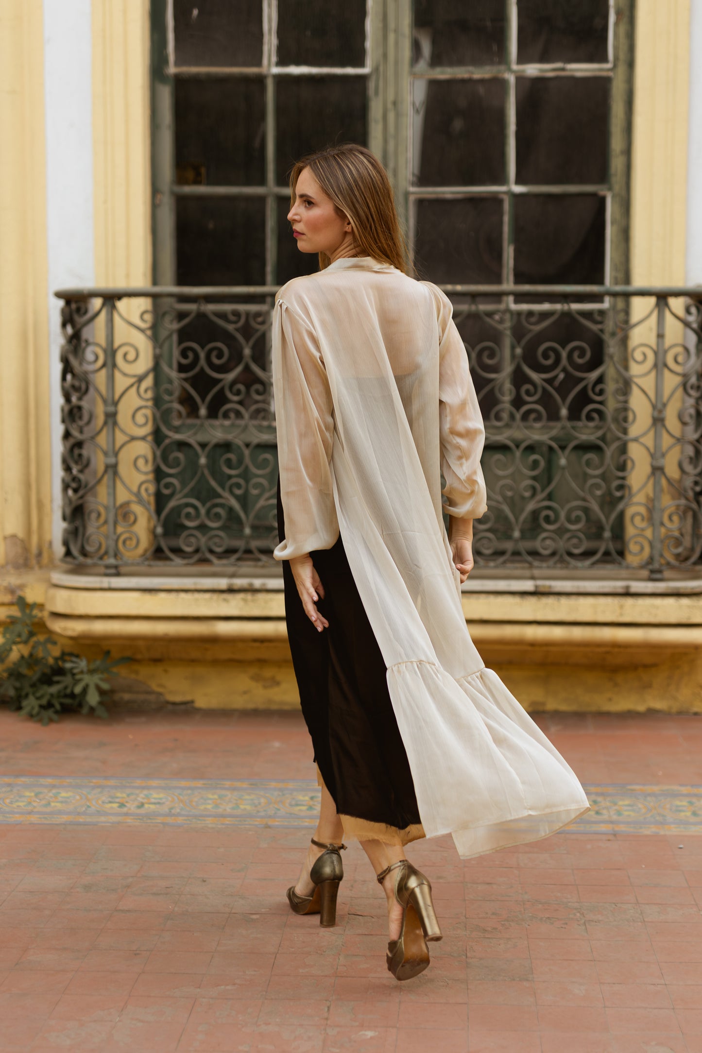 Chaqueta Magnolia Dorado Claro