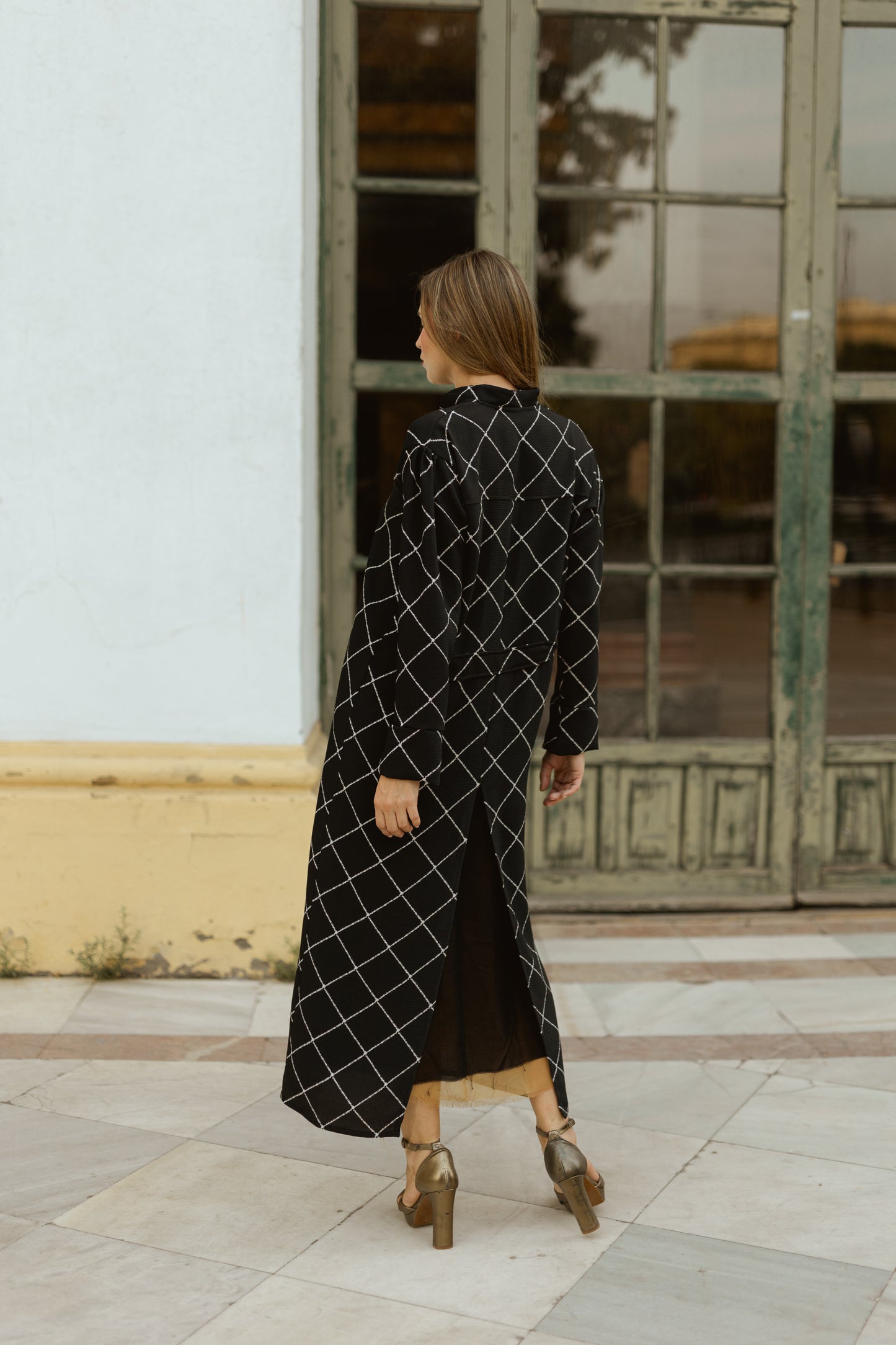 Chaqueta Dalia Cuadros | Pre-Order
