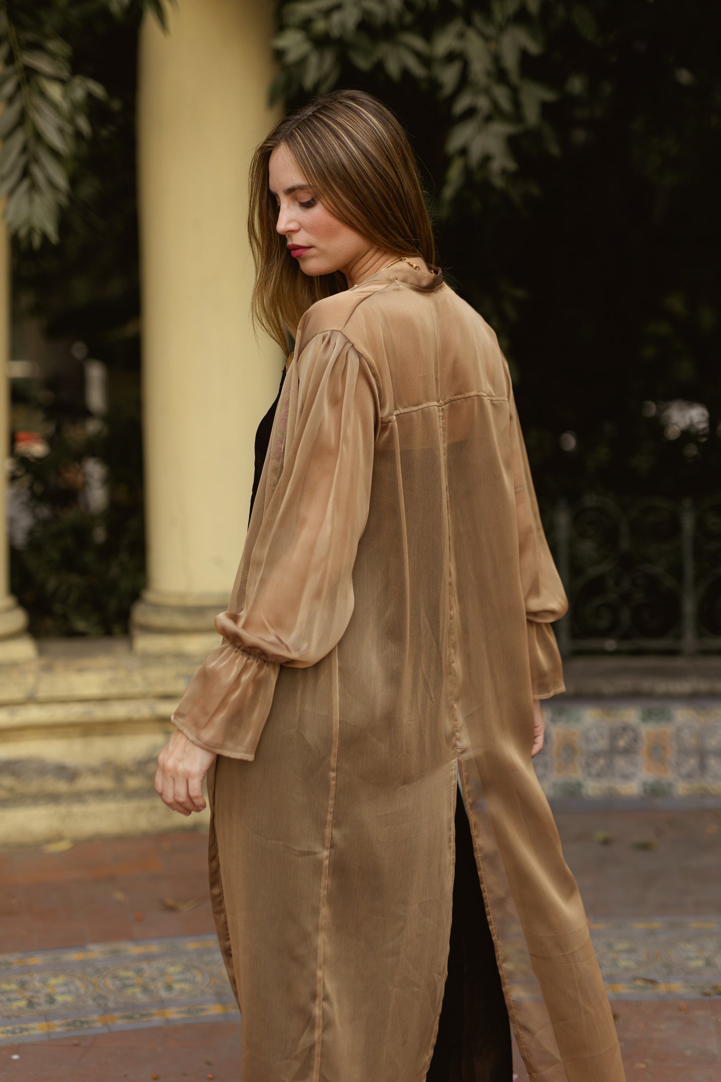 Chaqueta Tulipán Bronce