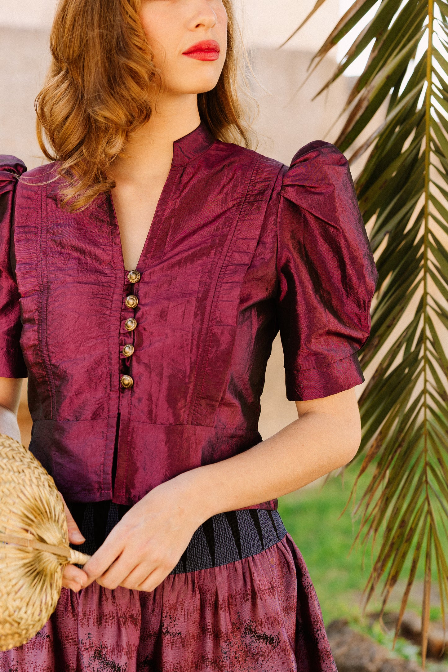 Chaqueta Niza Buganvilla