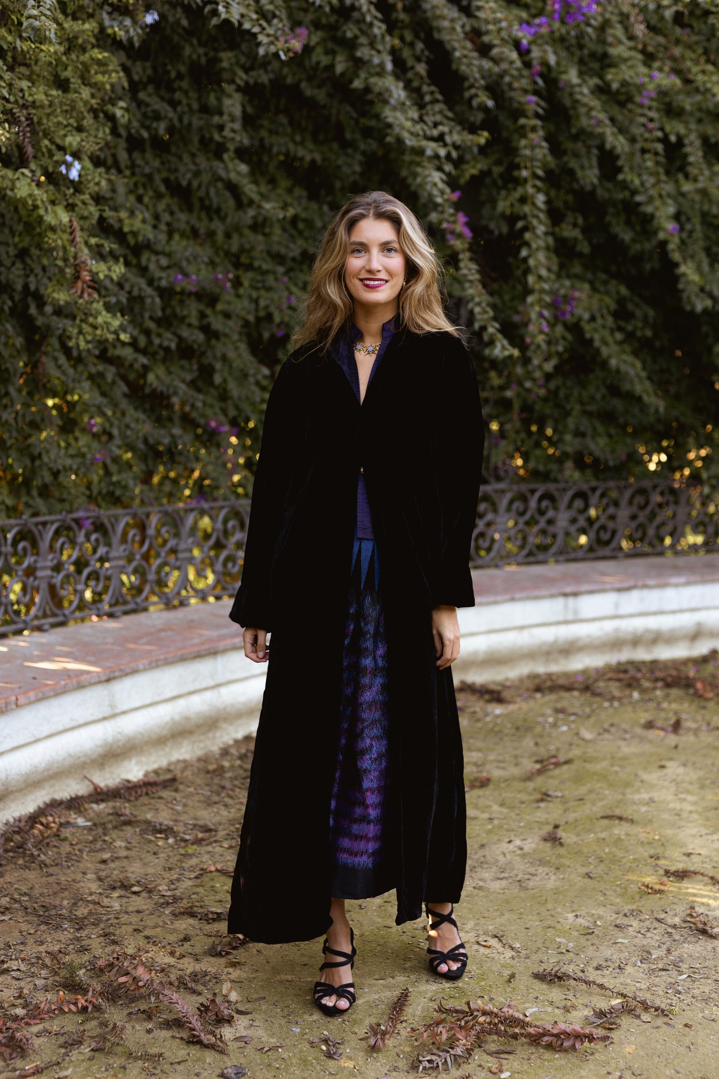 Chaqueta Terciopelo de Seda Negra