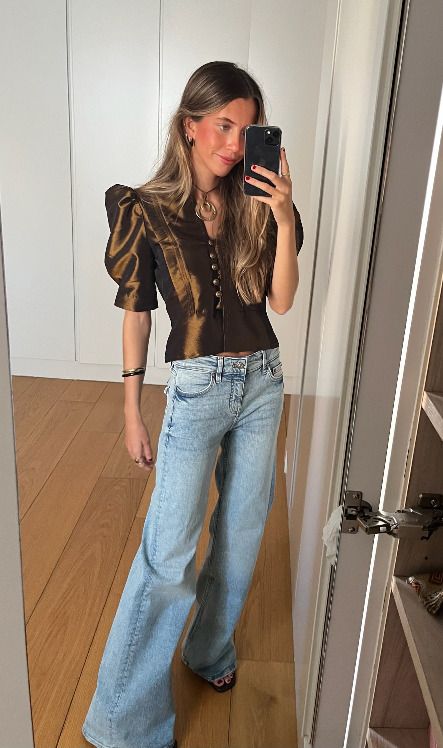 Blusa Niza Bronce