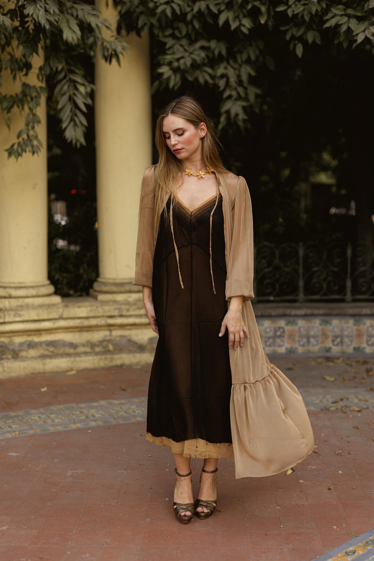 Chaqueta Magnolia Bronce