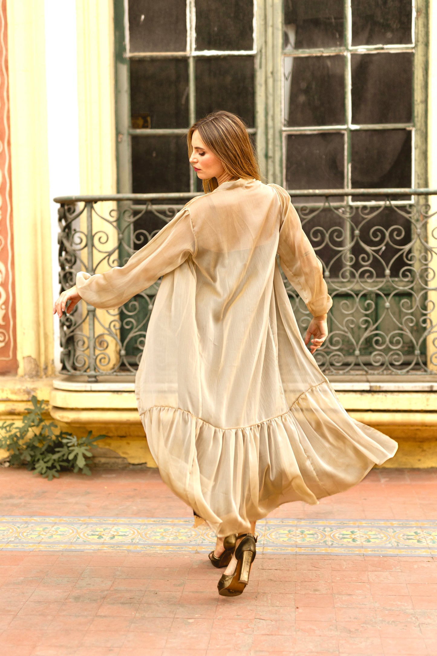 Chaqueta Magnolia Dorada