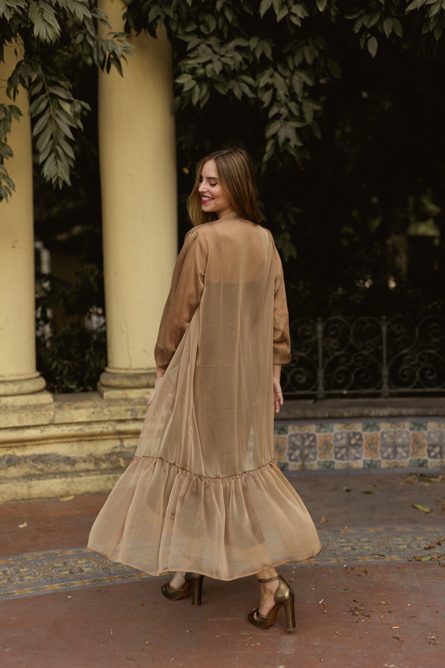 Chaqueta Magnolia Bronce