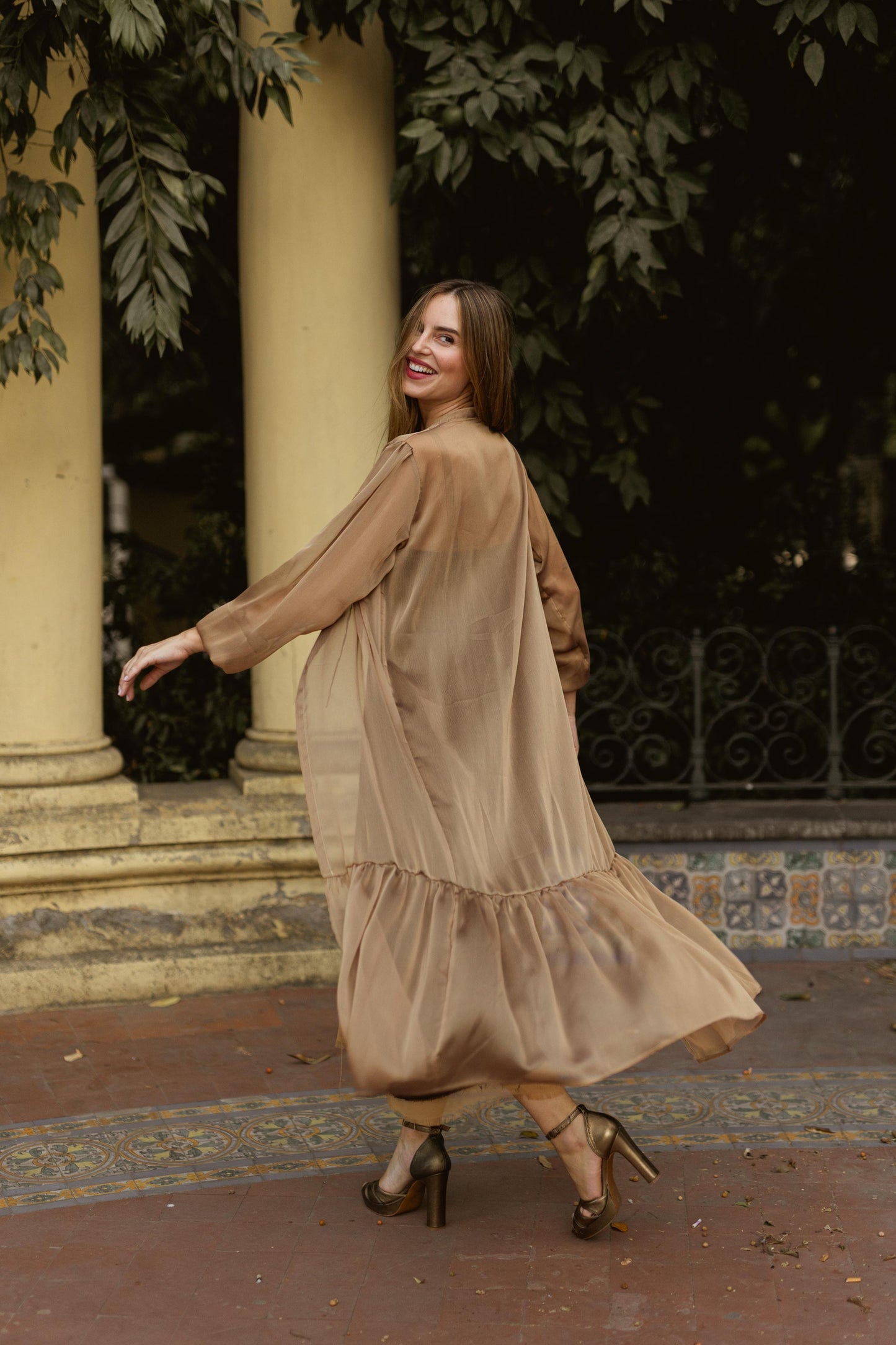 Chaqueta Magnolia Bronce