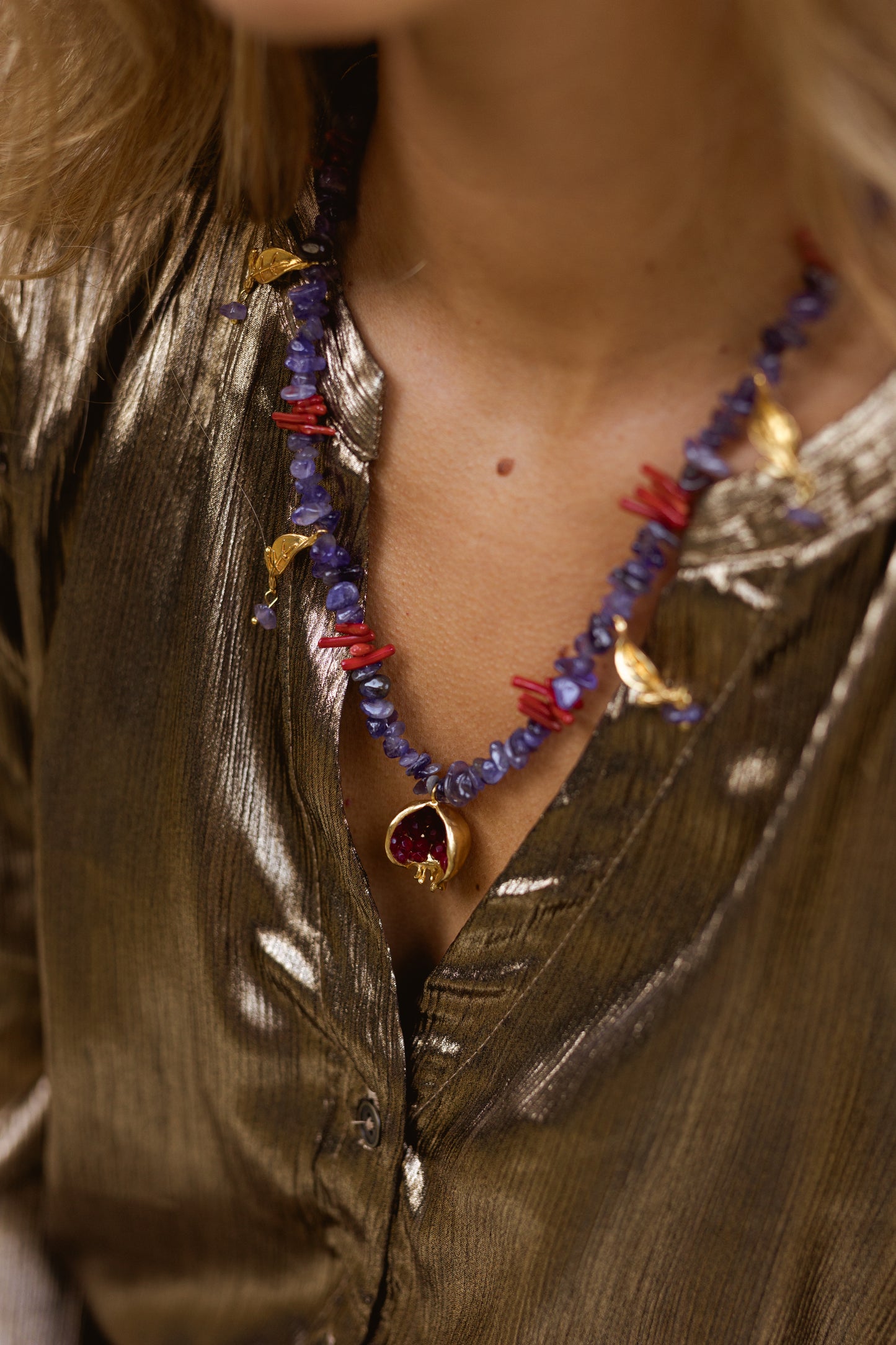 Collar Atenas Morado