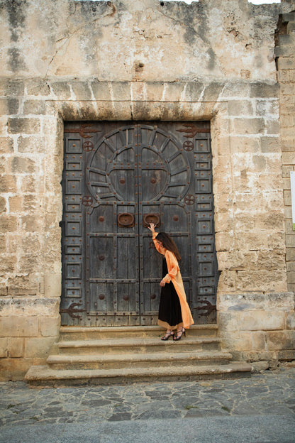 Chaqueta Tulipán Mandarina
