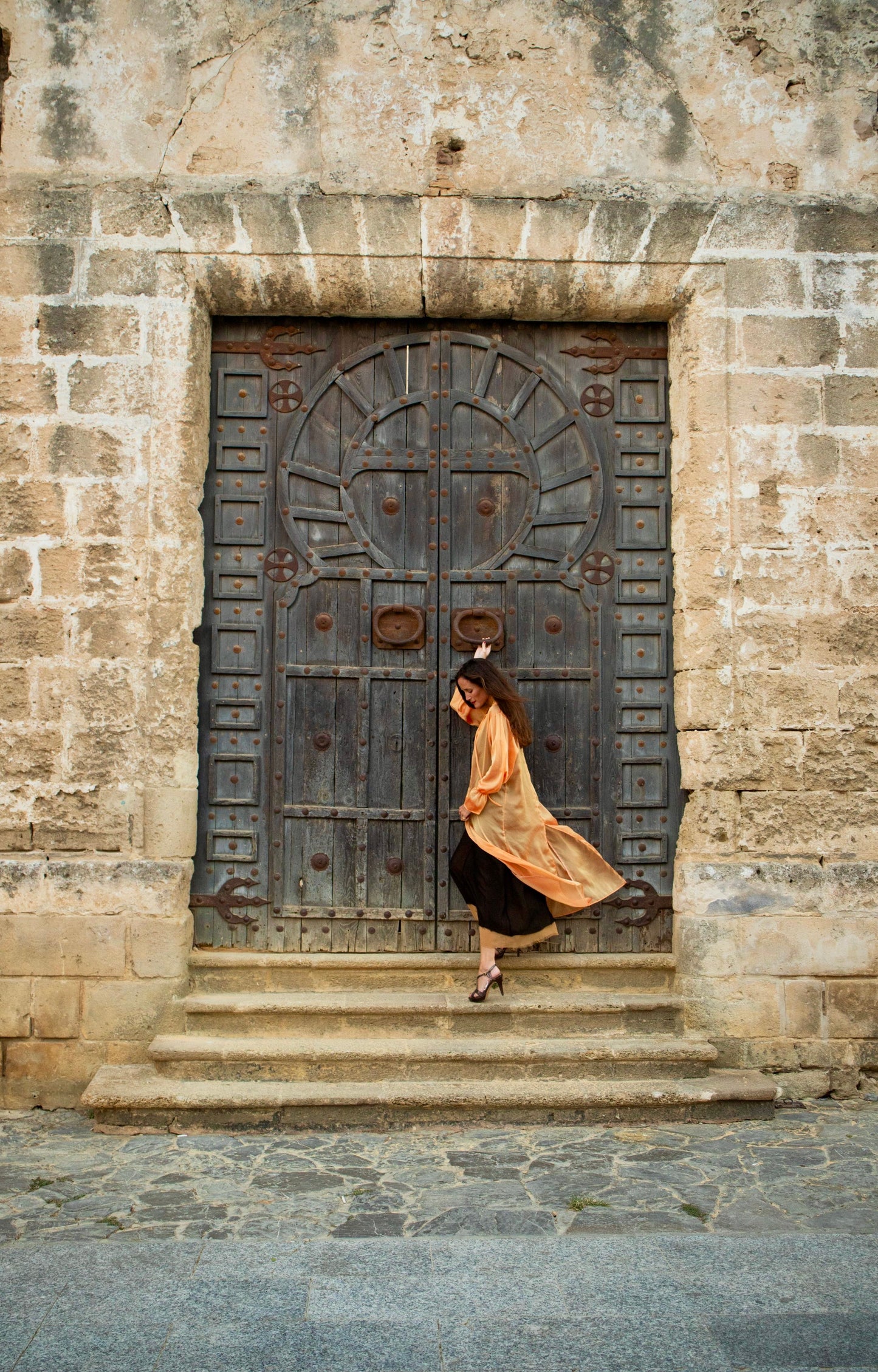 Chaqueta Tulipán Mandarina