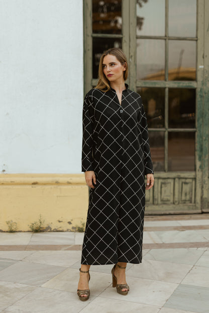 Chaqueta Dalia Cuadros | Pre-Order