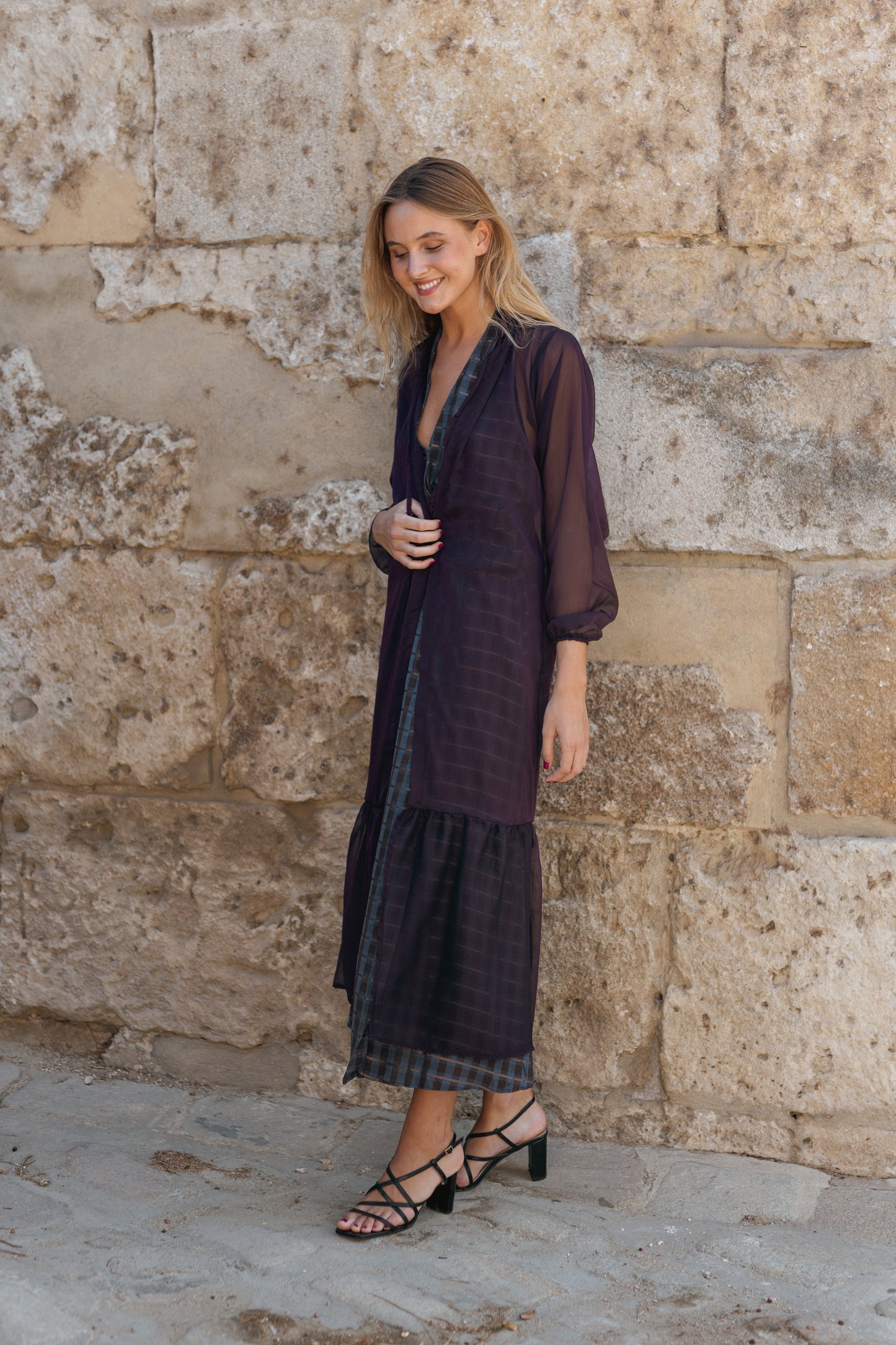 Chaqueta Magnolia Berenjena