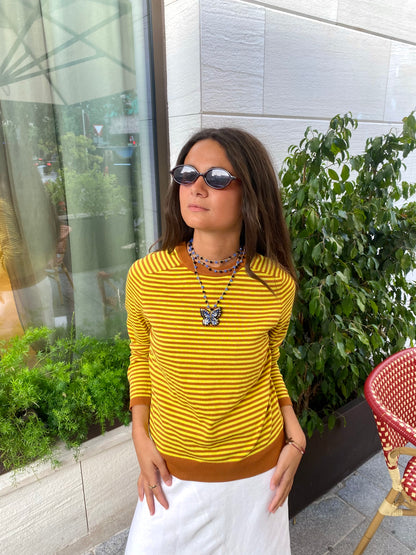 Collar Mariposa Azul