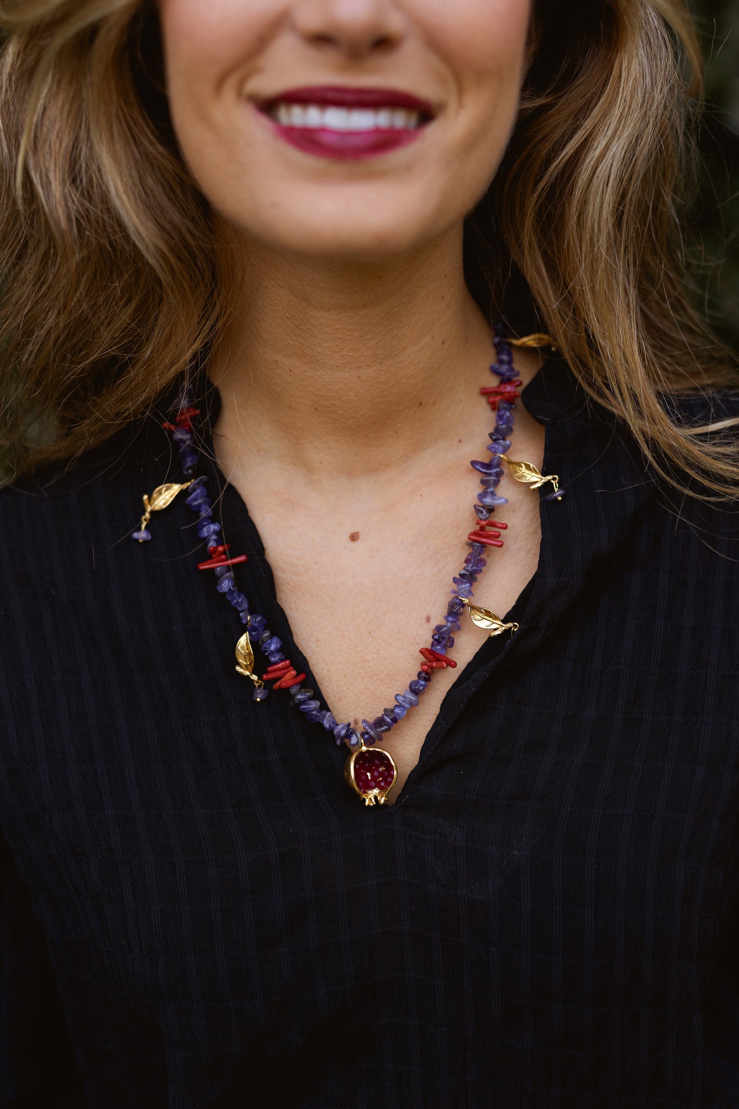 Collar Atenas Morado