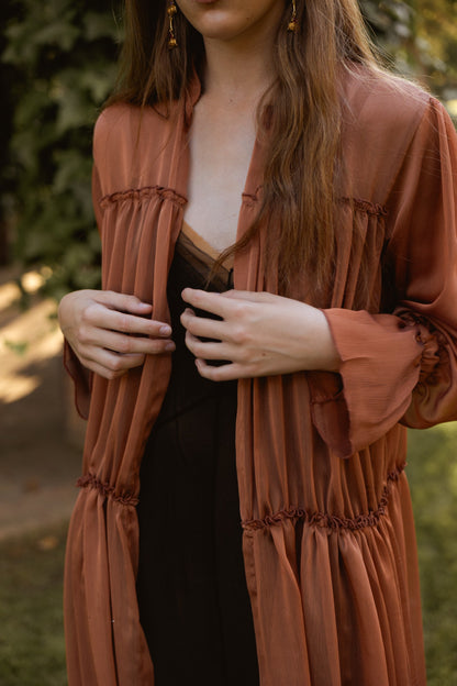 Chaqueta Iris Cobre