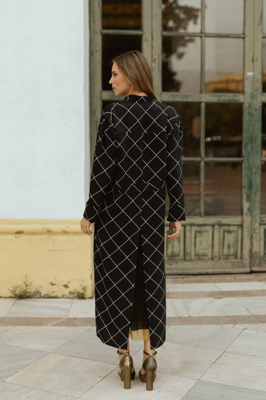 Chaqueta Dalia Cuadros | Pre-Order