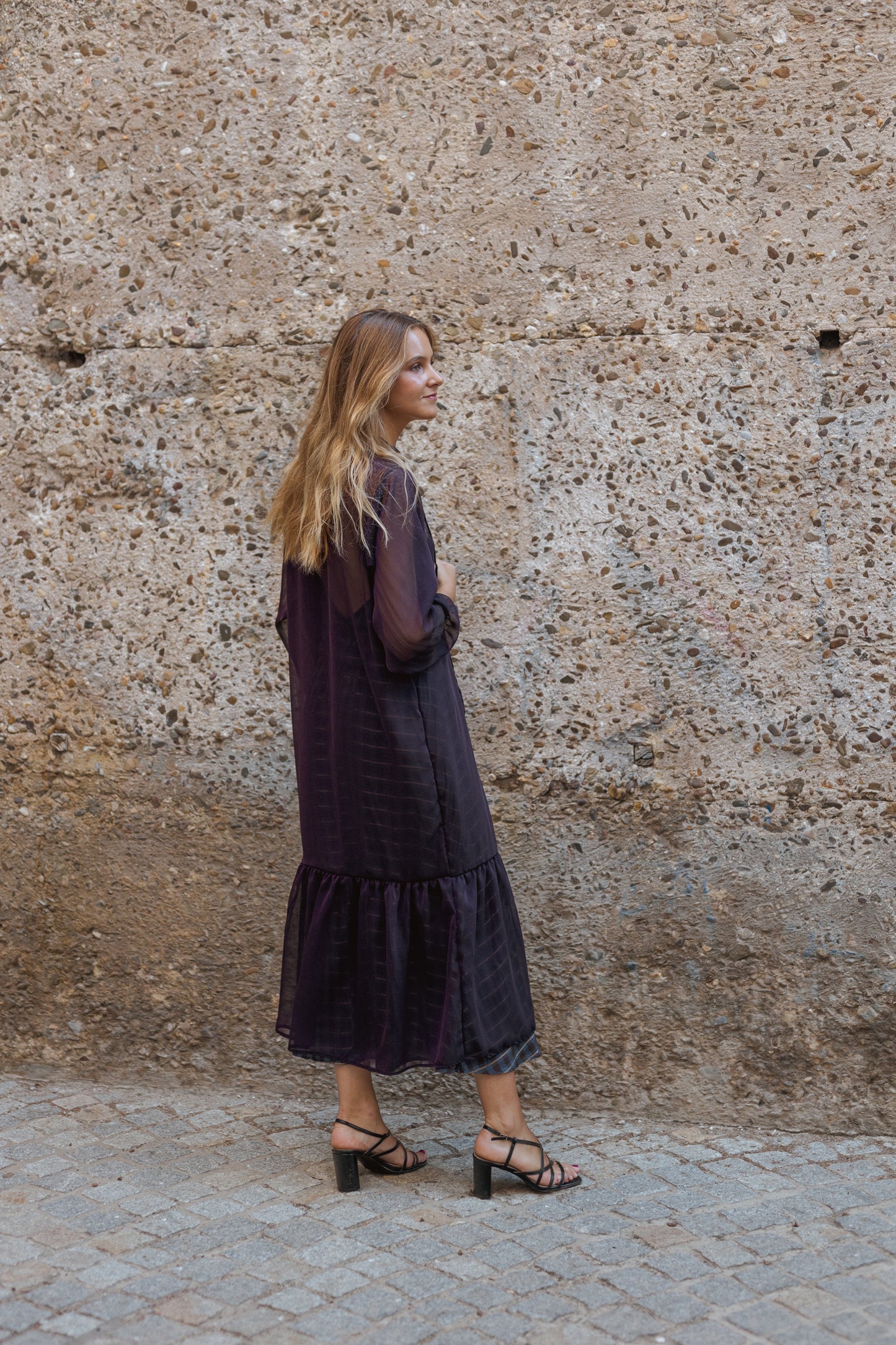 Chaqueta Magnolia Berenjena