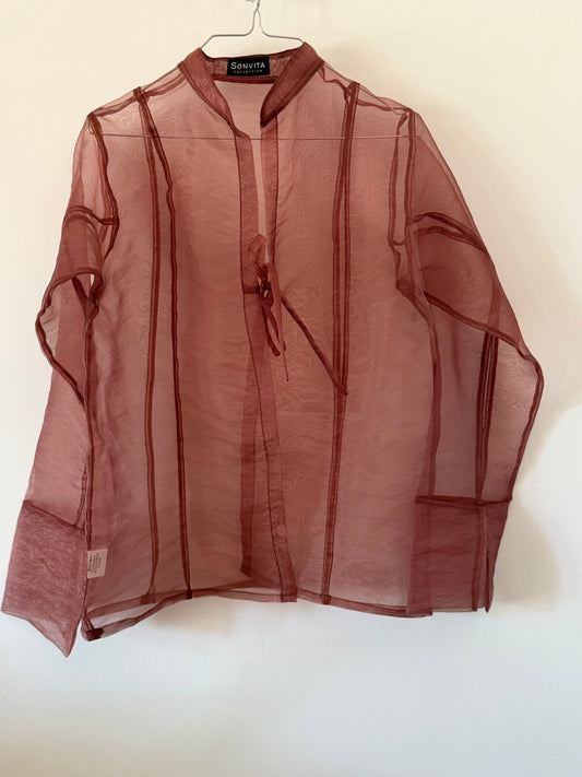 Chaqueta Camelia Terracota
