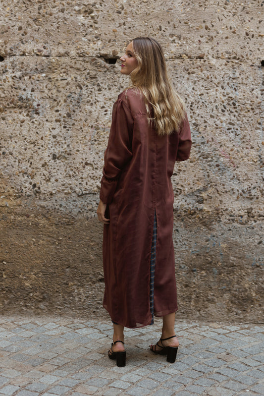 Chaqueta Tulipán Marrón