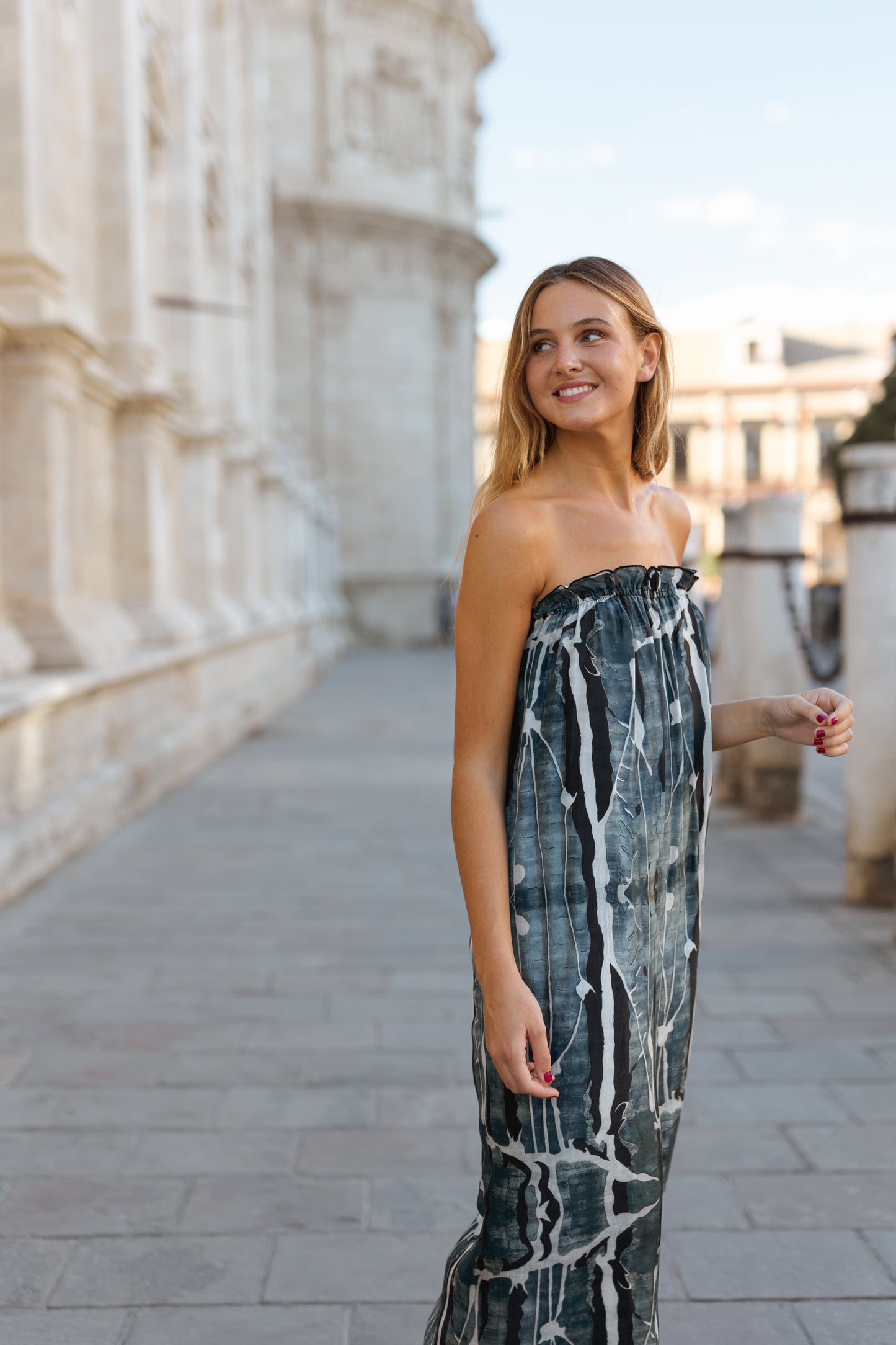 Vestido de Seda Marsella