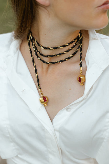 Chocker Halki Burdeos