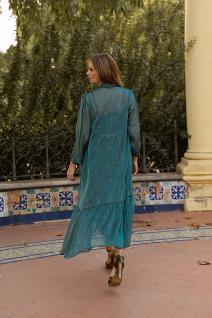 Chaqueta Magnolia Petróleo
