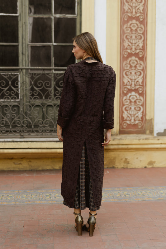 Chaqueta Dalia Marrón Chocolate