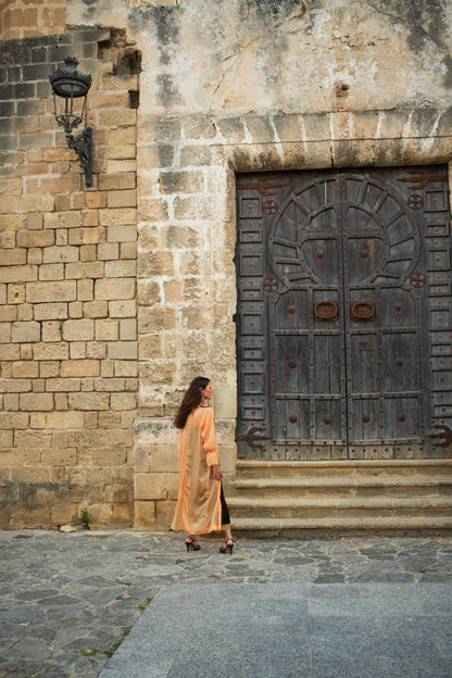 Chaqueta Tulipán Mandarina