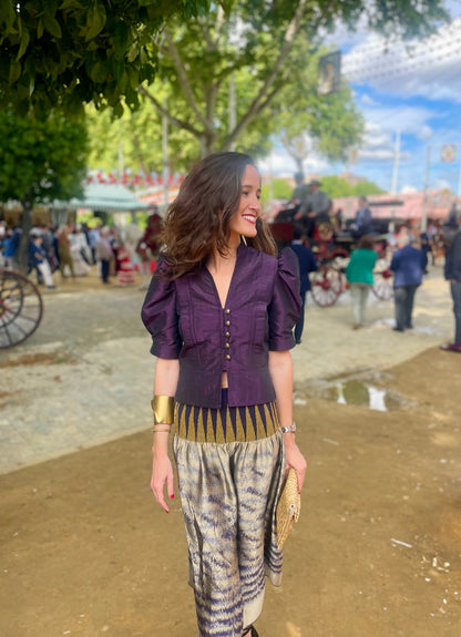 Chaqueta Niza Morada